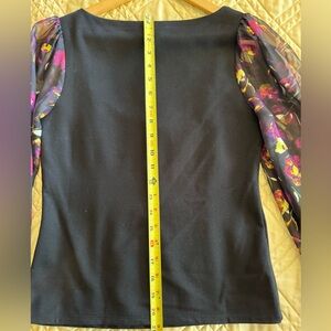 BEBE; Elegant Dressy Blouse ; size S